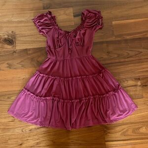 Mauve Mini Dress